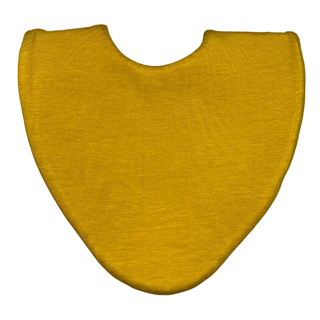 Mustard Waterproof Dribble Bib