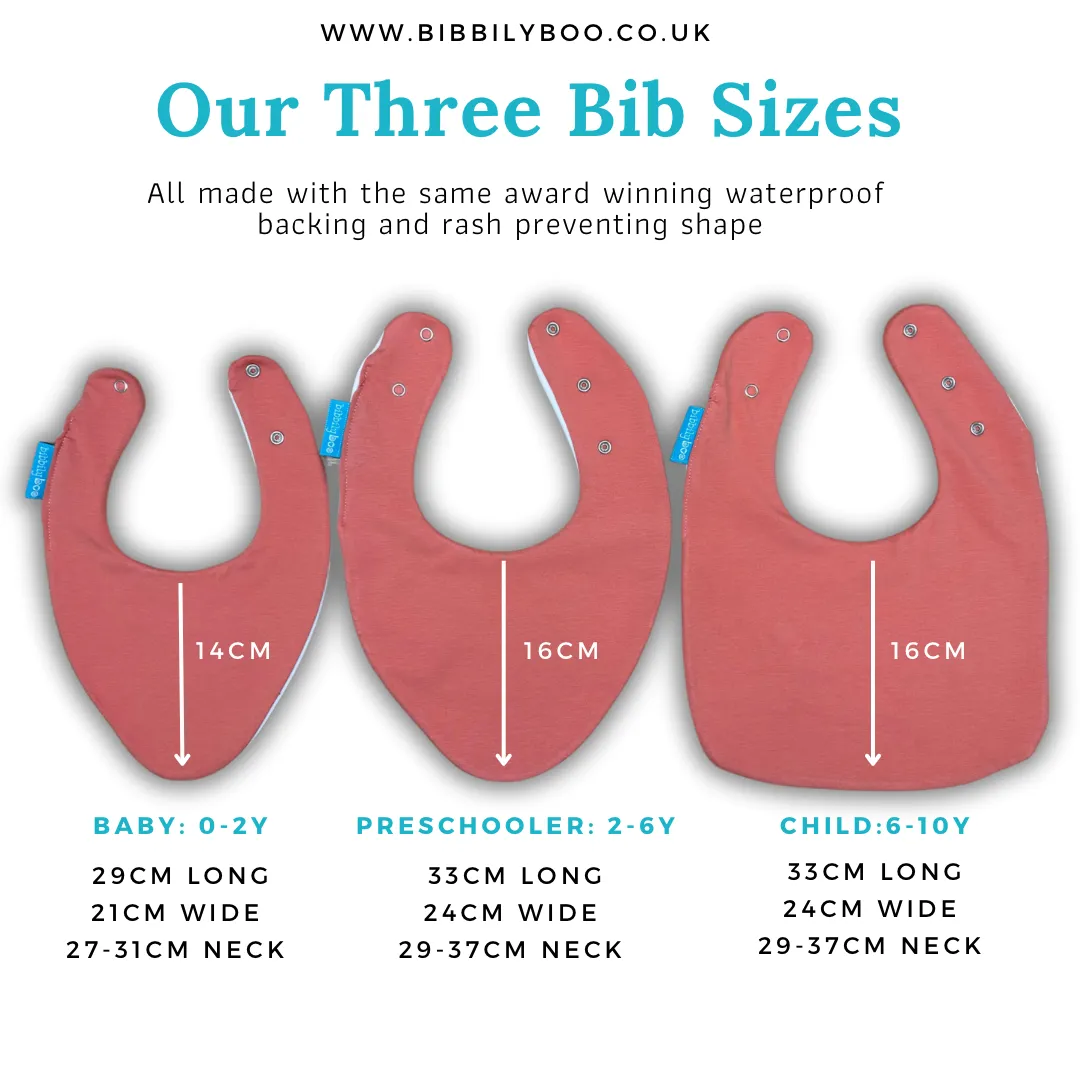 Mustard Waterproof Dribble Bib