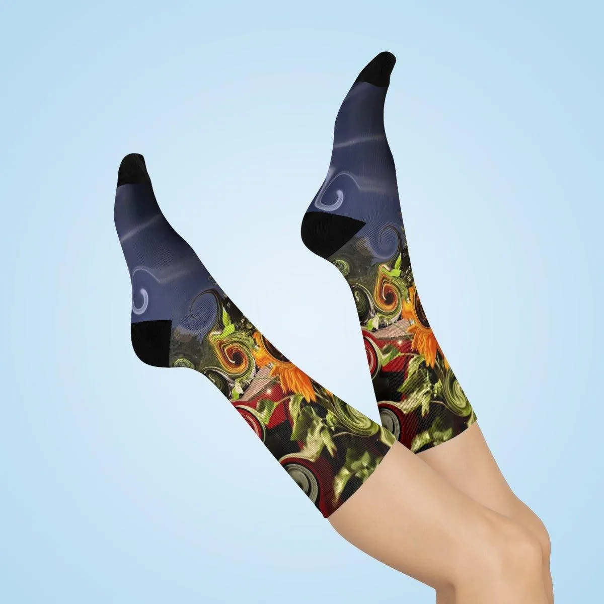 My Little Pedal Plucker  Crew Socks