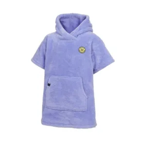 MYSTIC KID'S TEDDY PONCHO PASTEL LILAC