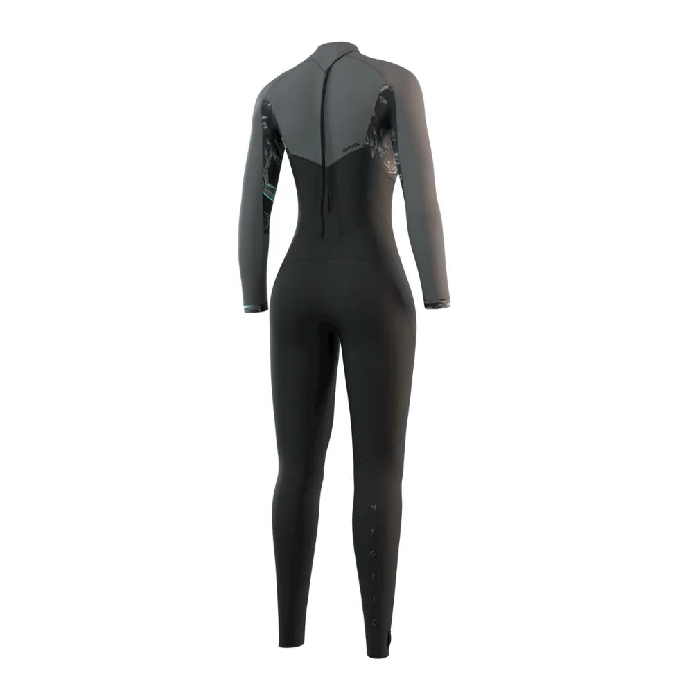 MYSTIC WMS DAZZLED 4/3 BACK ZIP BLACK