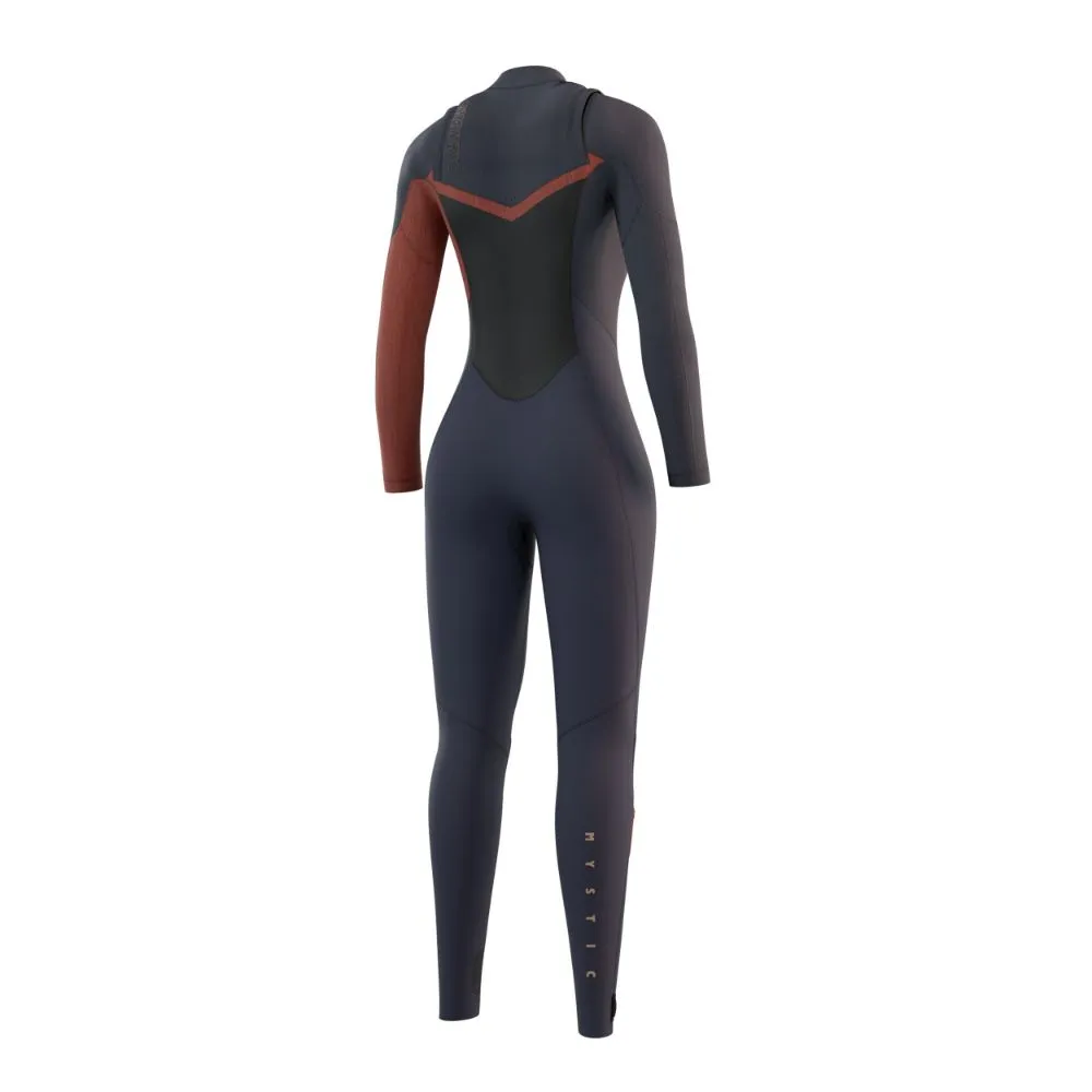 MYSTIC WMS DIVA 5/3 CHEST ZIP NIGHT BLUE