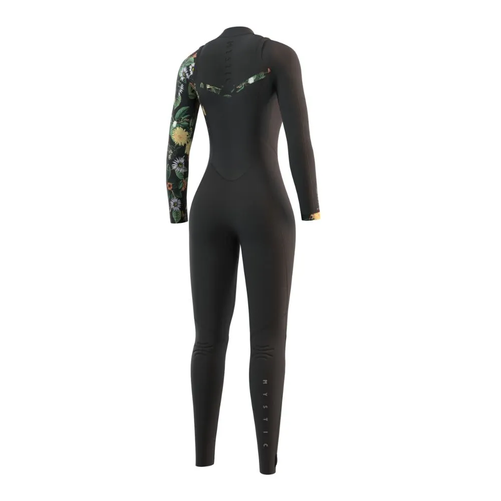 MYSTIC WMS JAYDE 5/4 CHEST ZIP BLACK