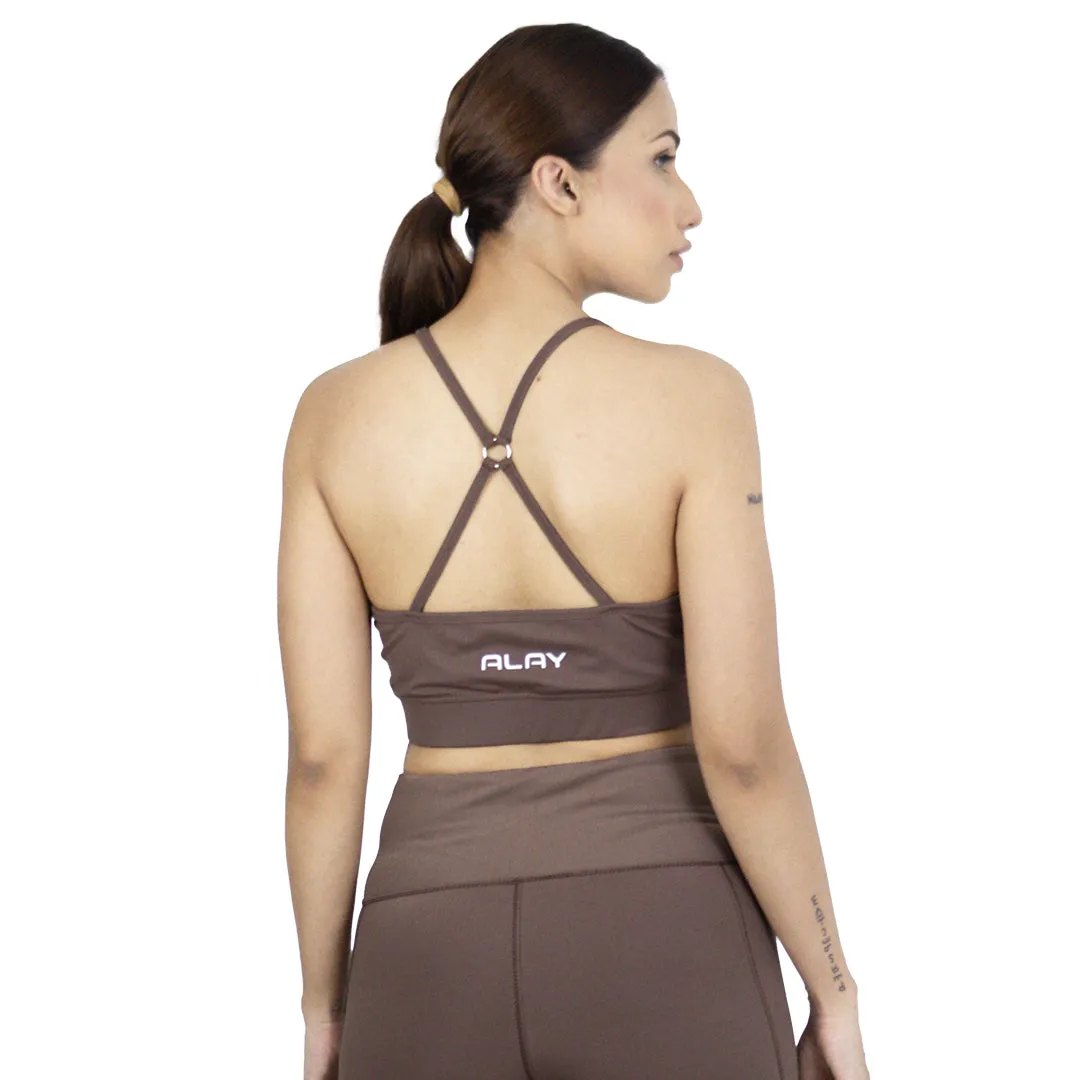 Mystique Sports Bra - Brown