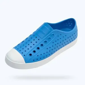Native Jefferson Shoes in UV Blue/Shell White : Size C2 to J6