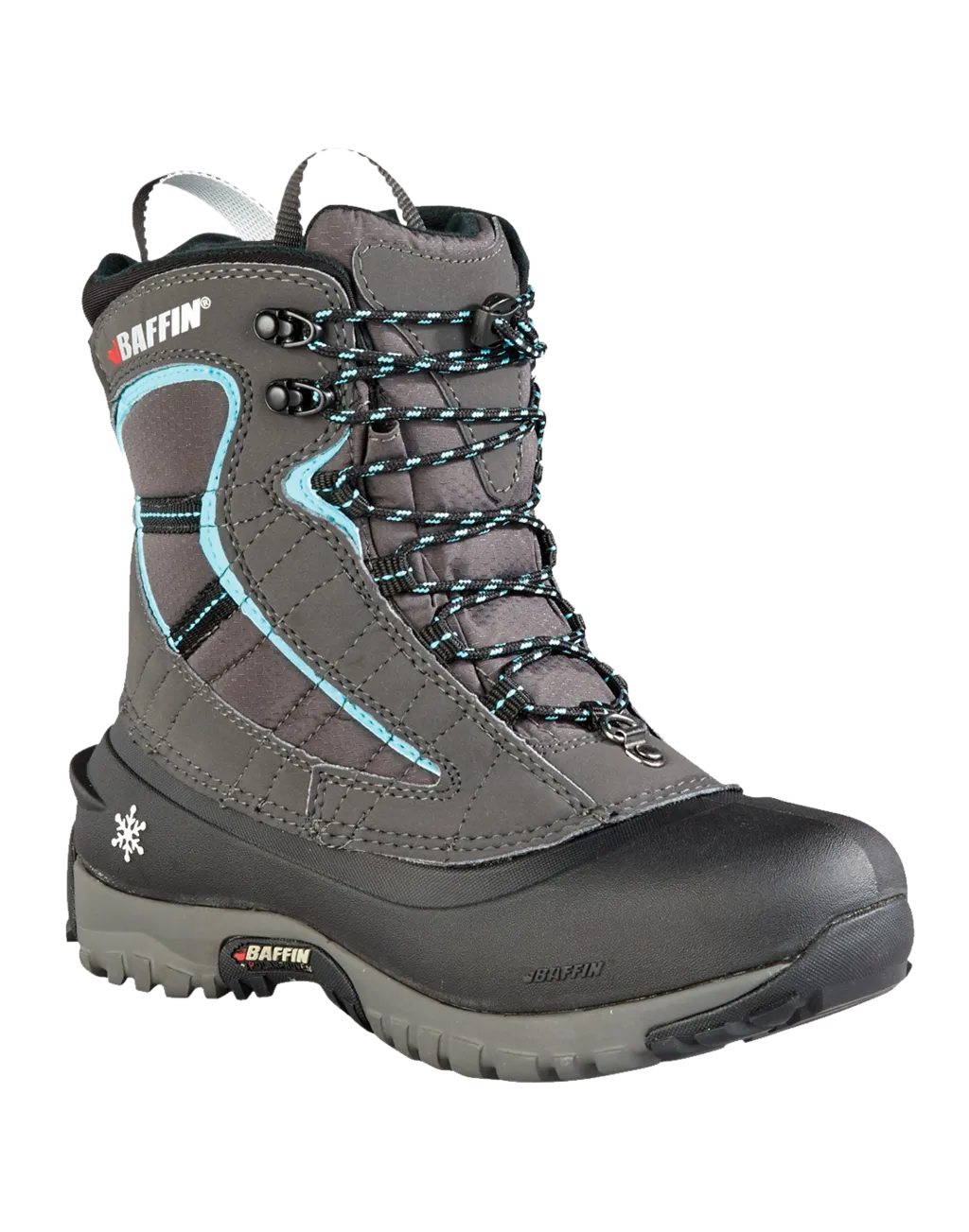 New in box! Baffin Women's Sage-W-50-Degree C Boot, Removable Liner Grey/Teal! Sz 8! Runs small, order 1 size up! Retails $160 