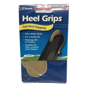 NEW J. T. Foote Heel Grips - End Heel Slipping - One Pair