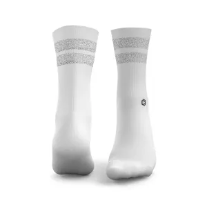 New White Reflective 2Stripe