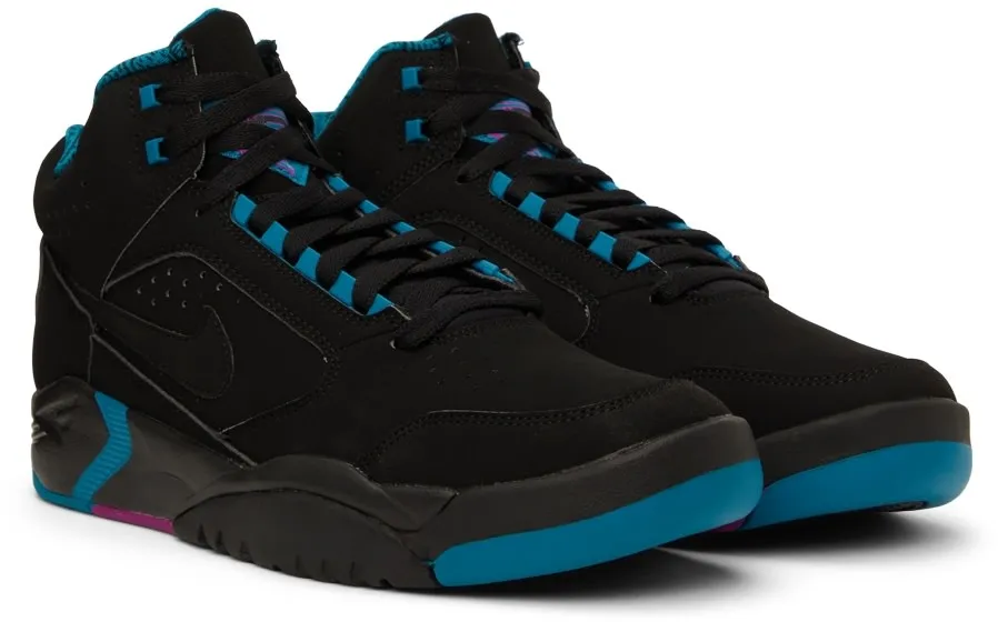 NIKE Black Flight Lite Mid Sneakers