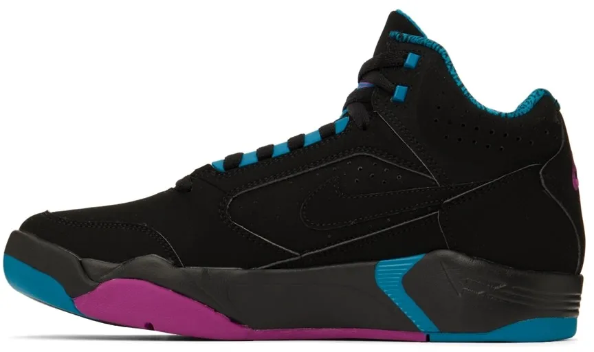 NIKE Black Flight Lite Mid Sneakers