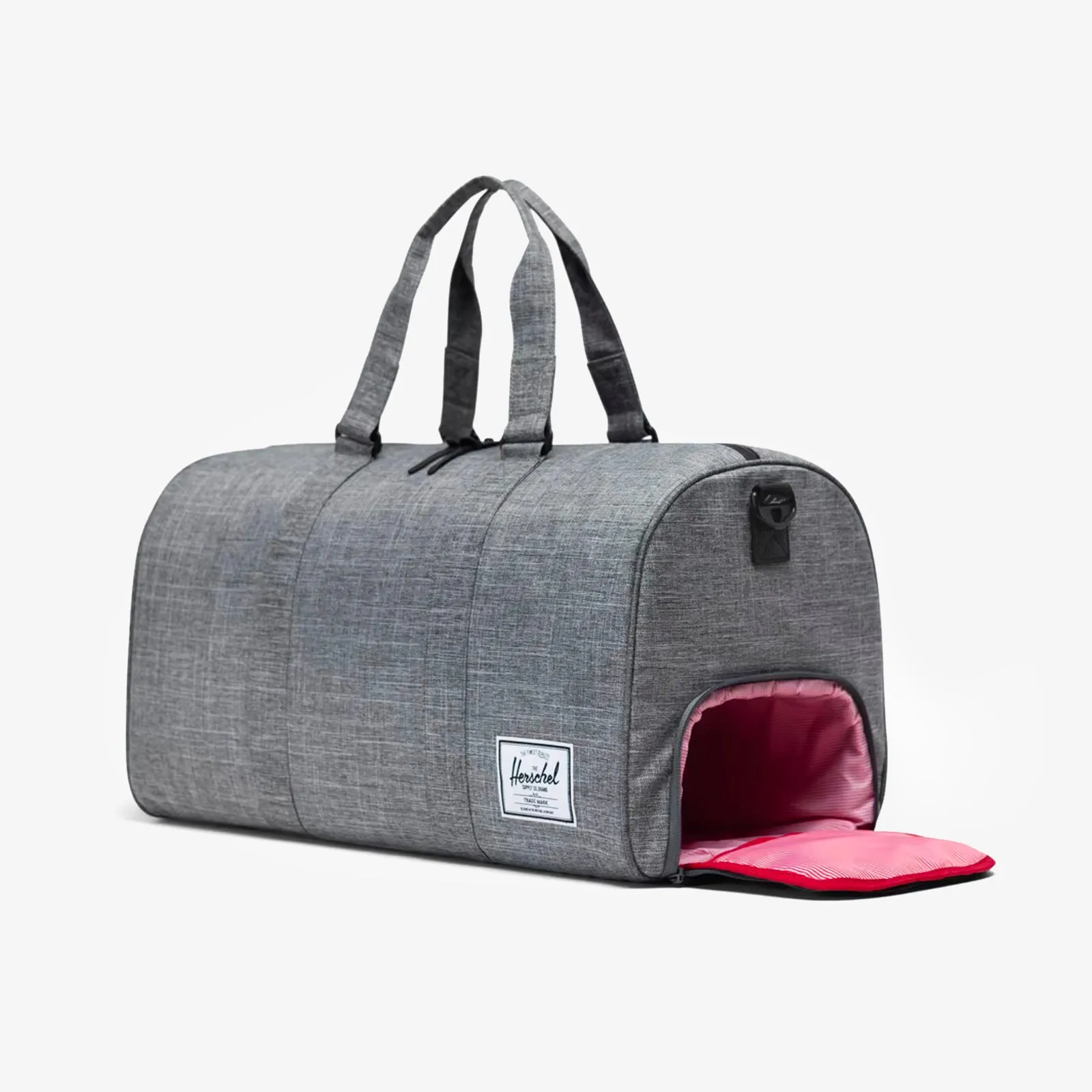 Novel Duffle - Raven Crosshatch