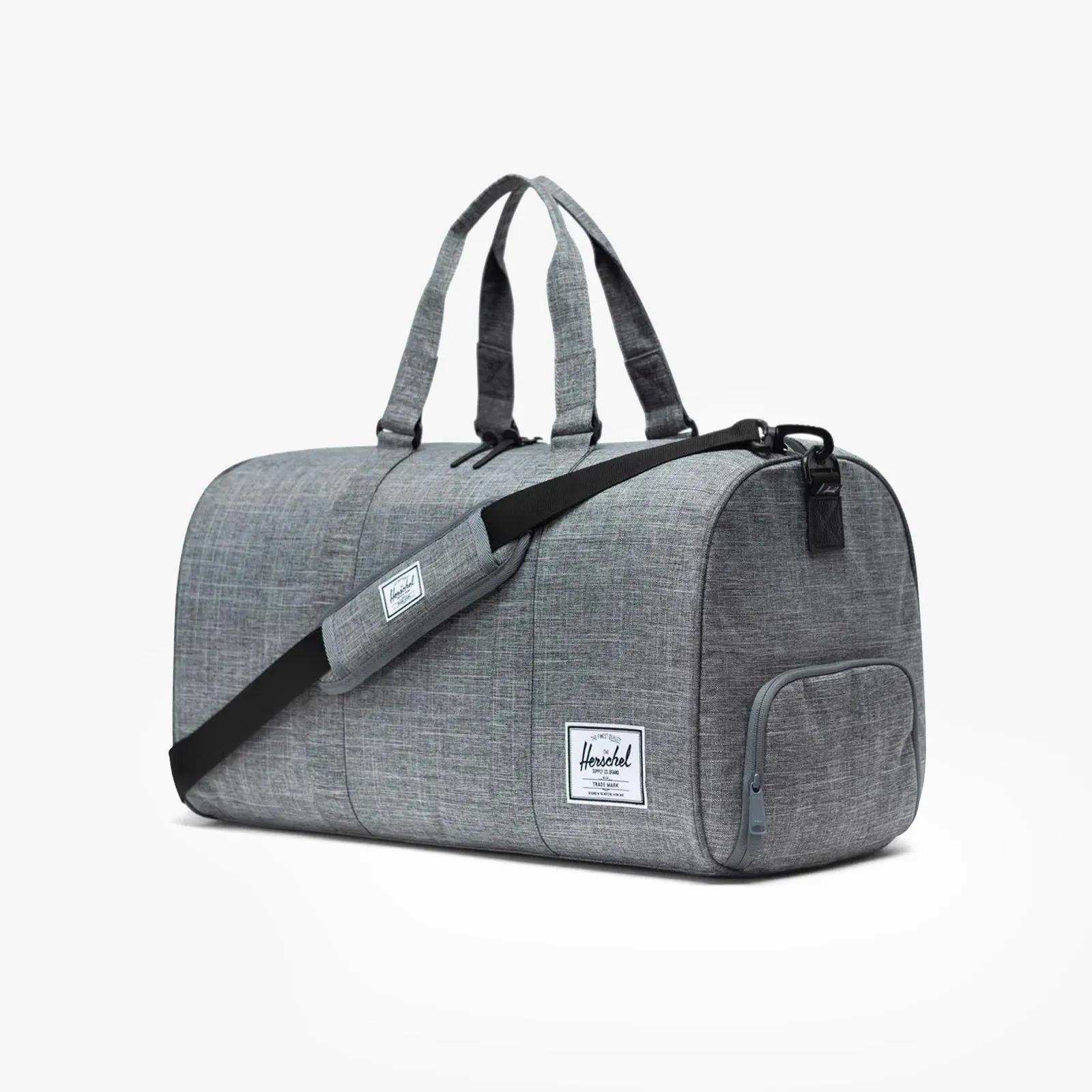 Novel Duffle - Raven Crosshatch