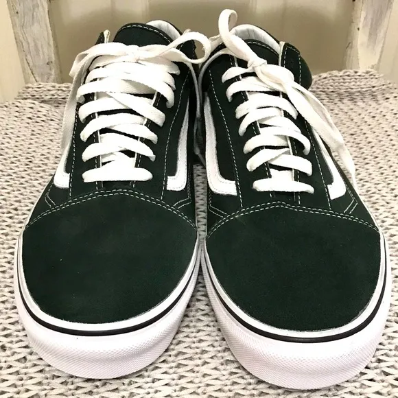 NWOT Vans Old Skool Pine Green