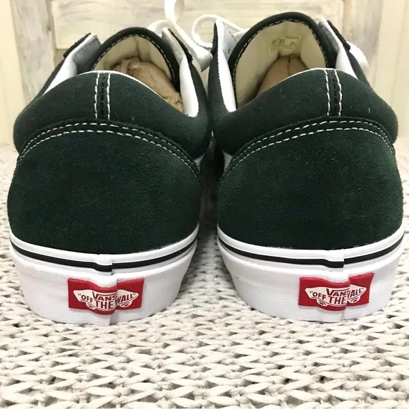 NWOT Vans Old Skool Pine Green