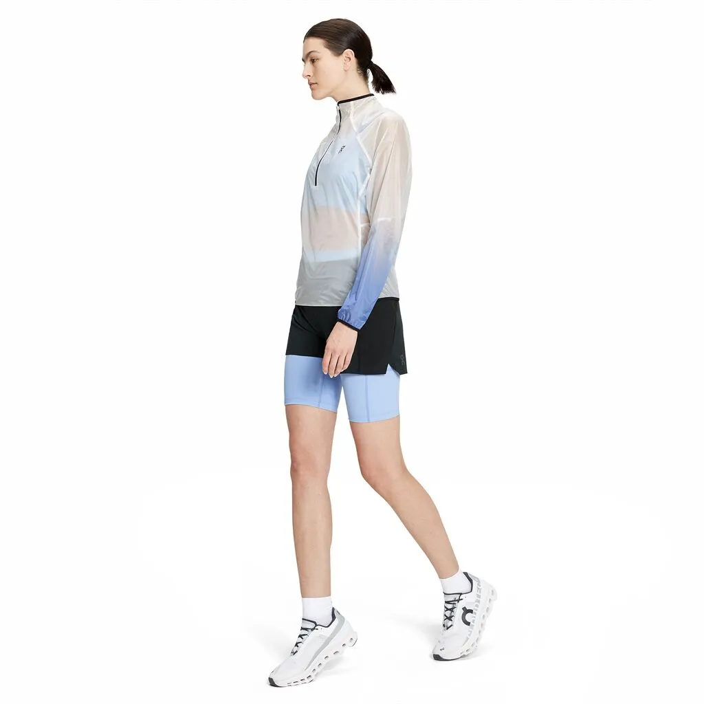 On Running Zero Jacket (Womens) - Undyed White/Cobalt