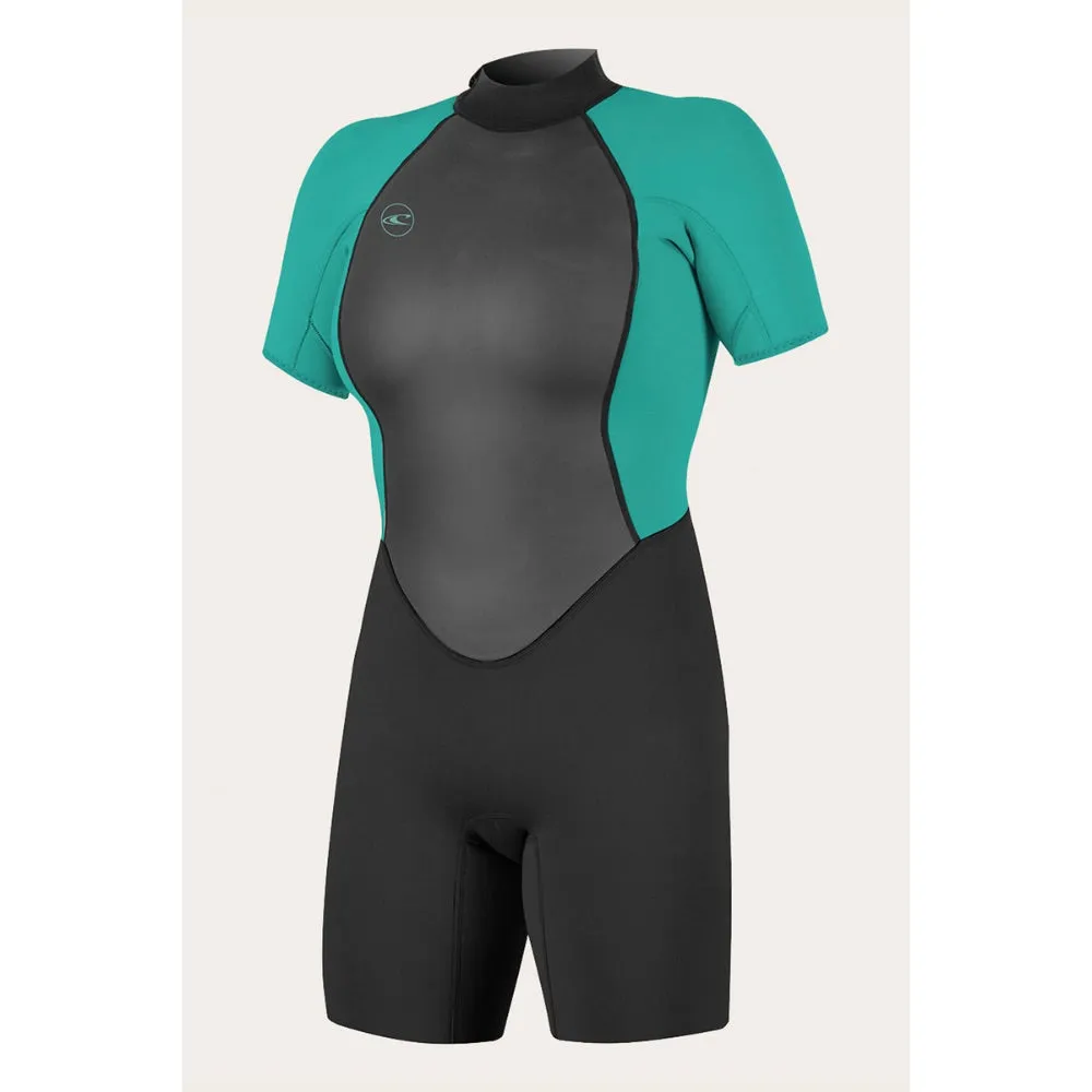 O'NEILL WMS REACTOR-2 2MM BACK ZIP AQUA