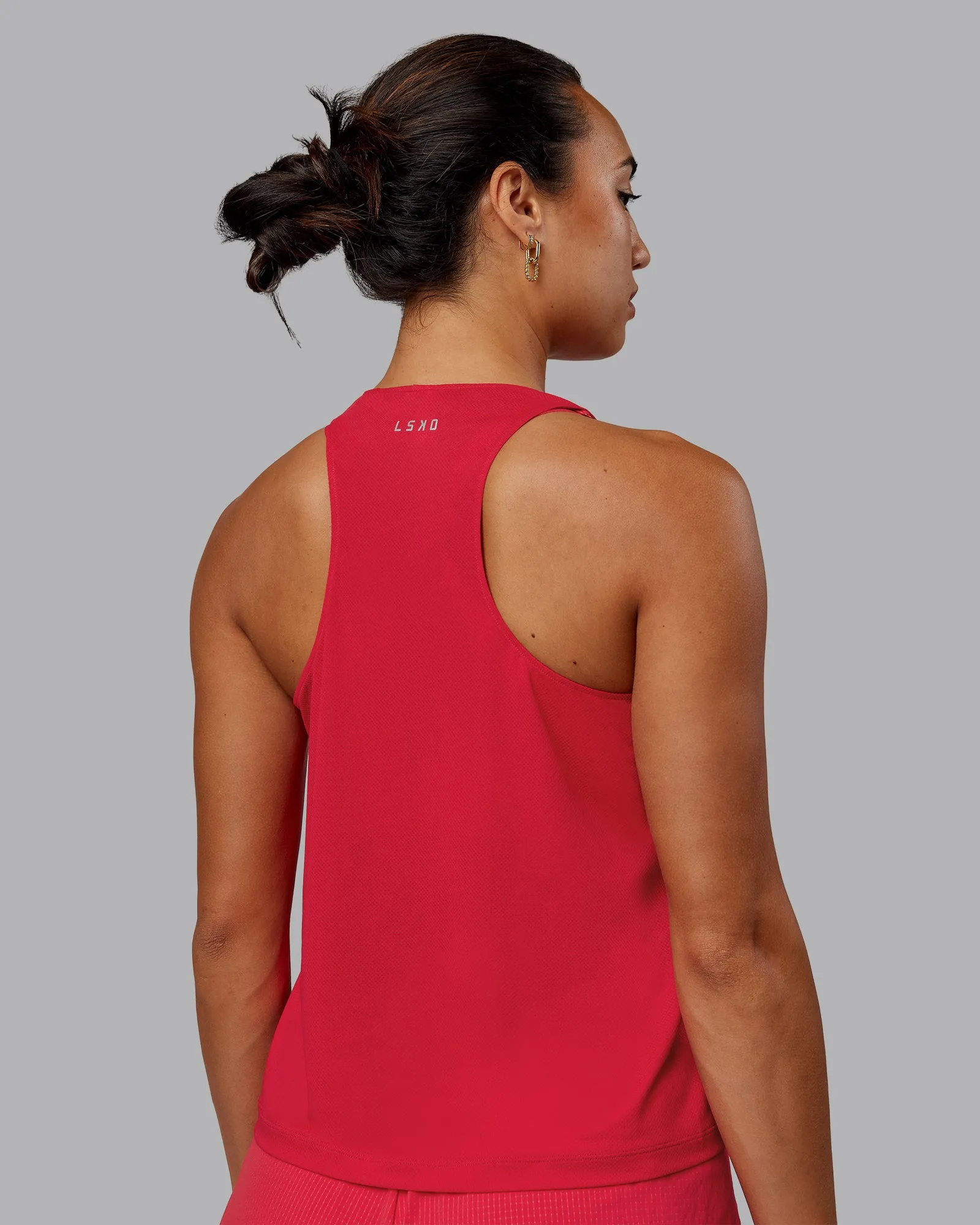 Pace Running Tank - Scarlet