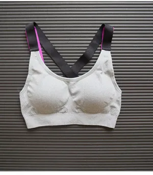 Padded Pastels Compression Sports Bra