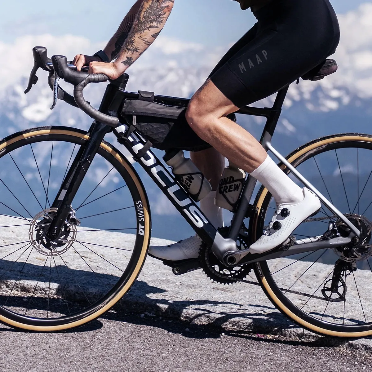 Performance Road Sock - White