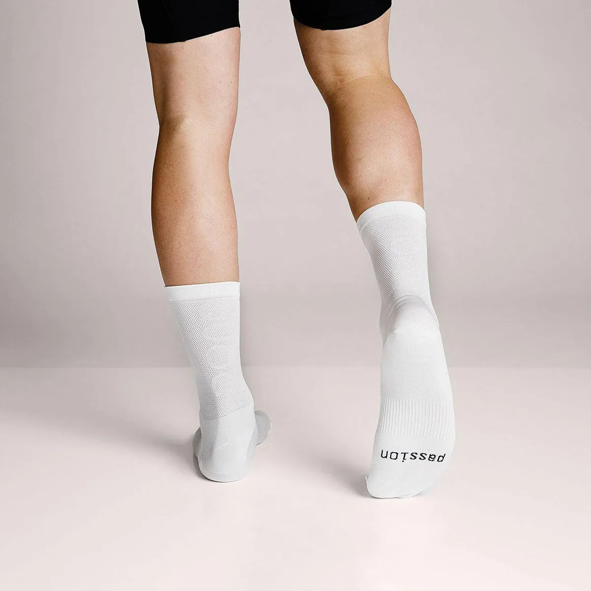 Performance Road Sock - White