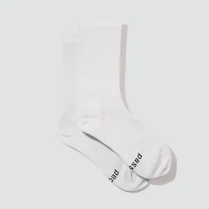 Performance Road Sock - White