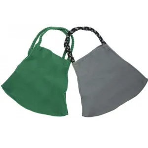 Pom Masks by Pomchies - Bottle Green / Grey
