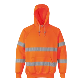 Portwest B304 Hi-Vis Hooded Sweatshirt