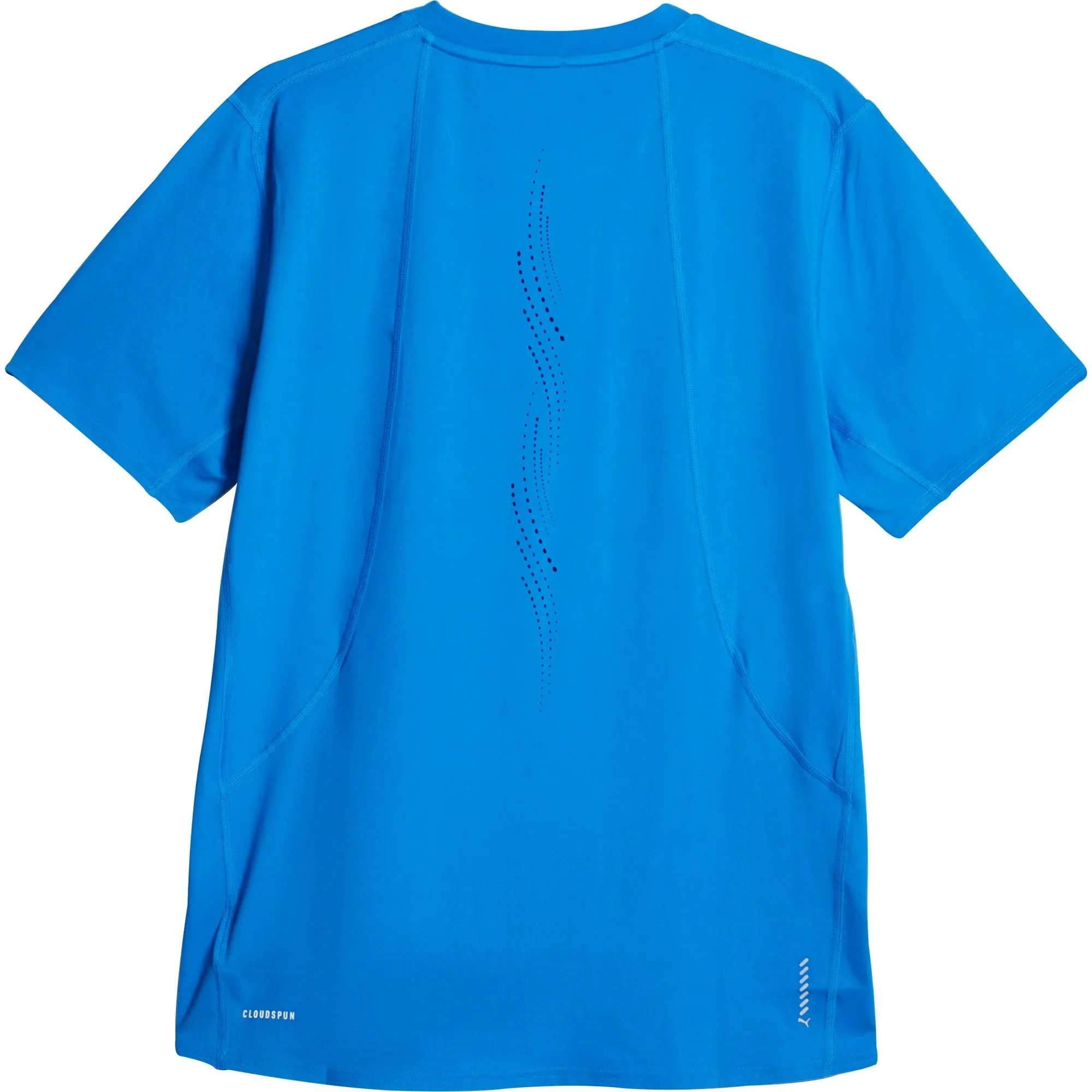 Puma Cloudspun Short Sleeve Mens Running Top - Blue