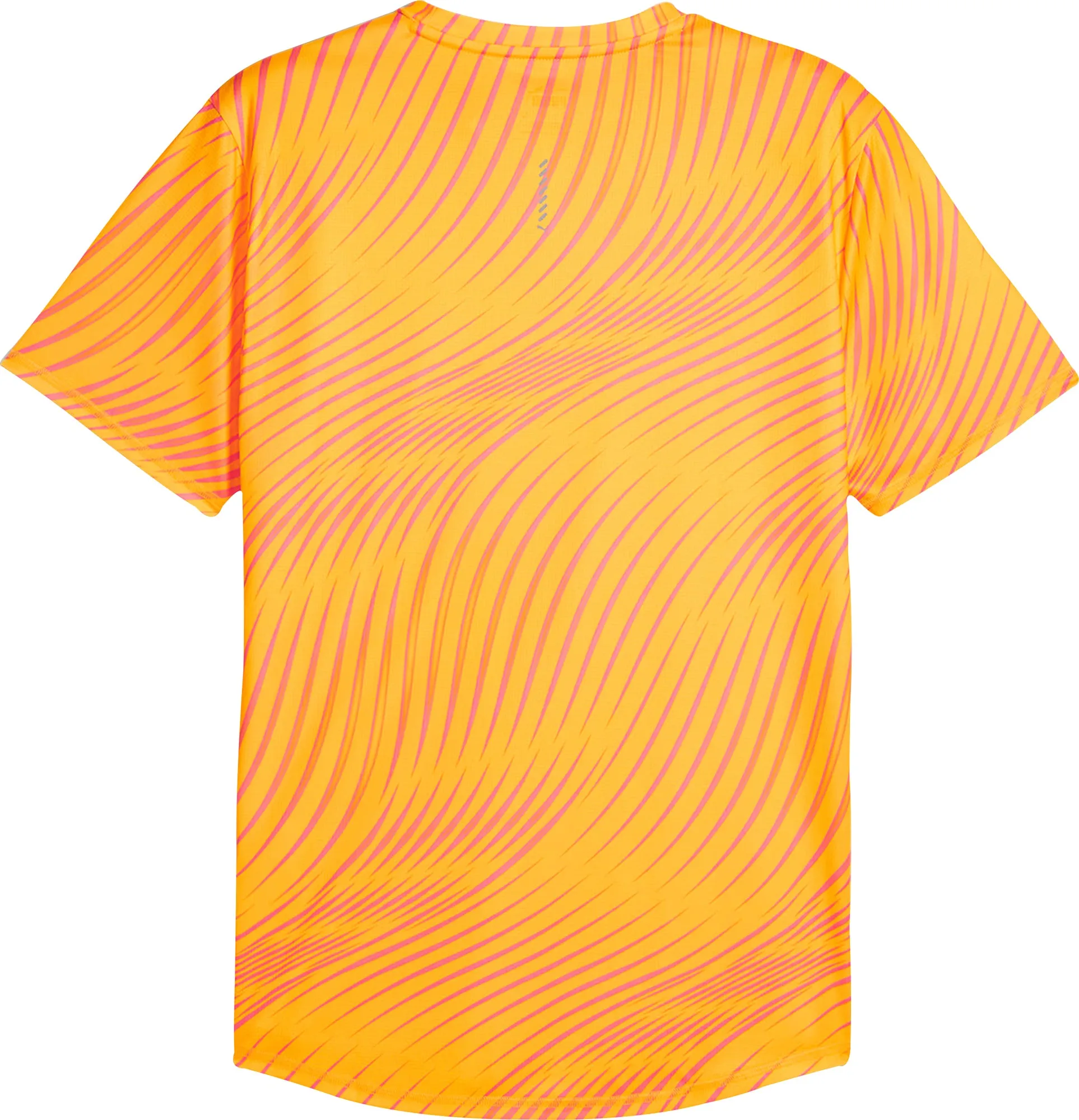 Puma Favourite Short Sleeve Mens Running Top - Orange