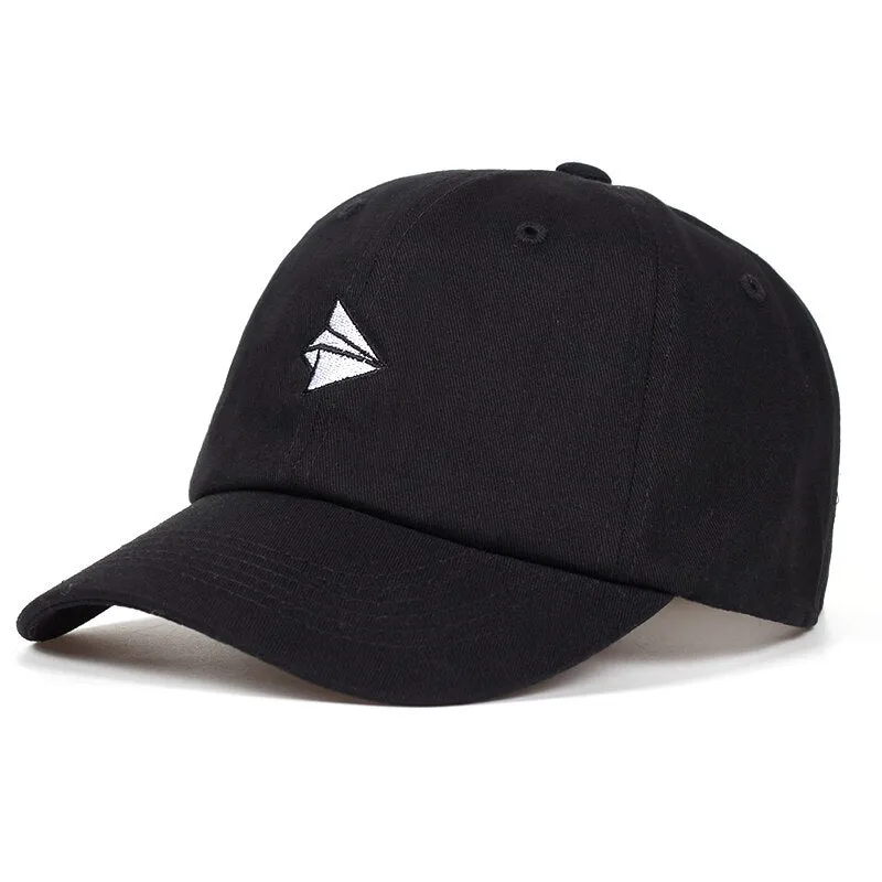"PLANE PAPER" Casquette streetwear Noir - URB1™