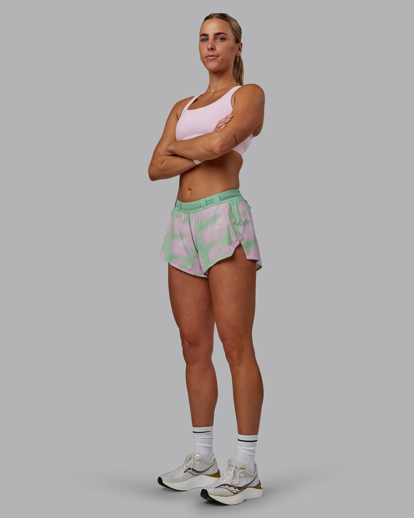 Race Day 3" Running Shorts - Mystic Print