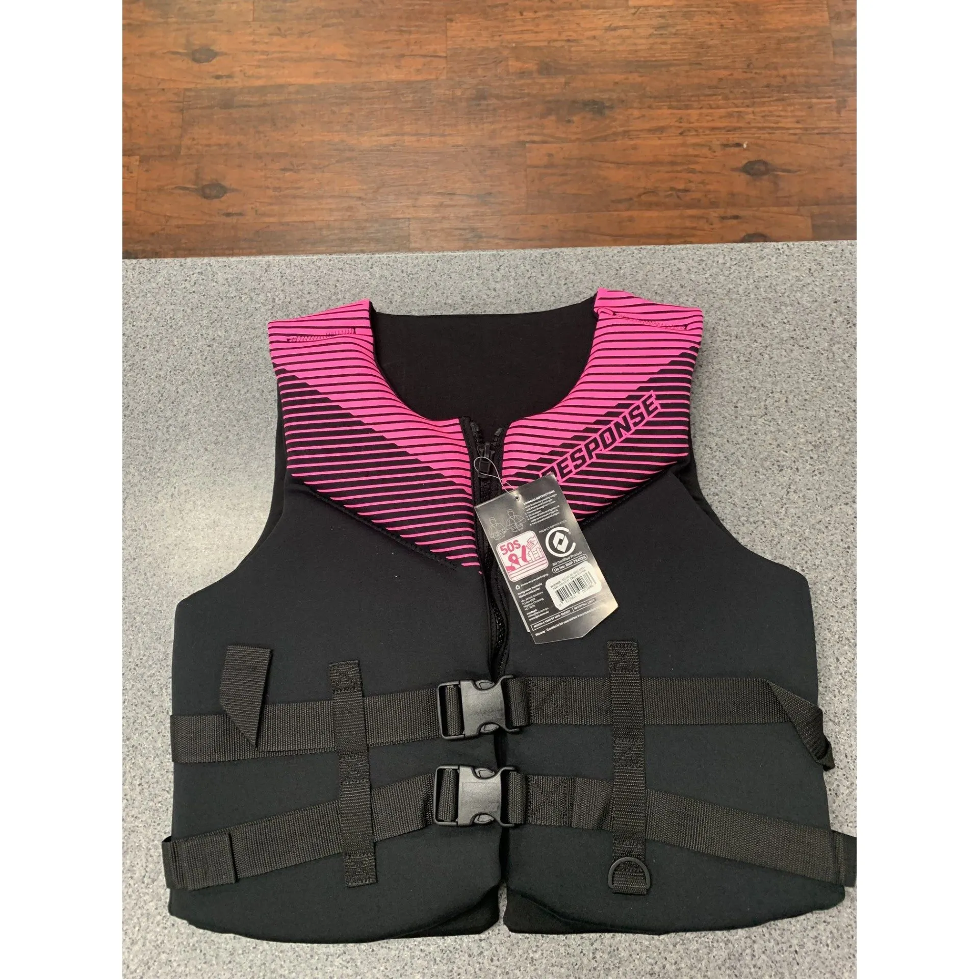 Response Neoprene Level 50s Adult PFD Life Jacket 60kg 