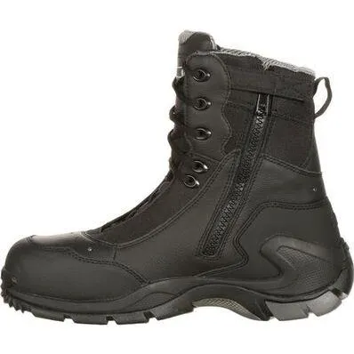 Rocky 1st Med Carbon Fiber Toe Puncture Resistant SideZip Waterproof Duty Boot