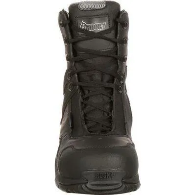 Rocky 1st Med Carbon Fiber Toe Puncture Resistant SideZip Waterproof Duty Boot