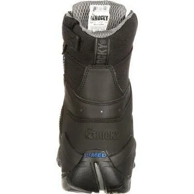 Rocky 1st Med Carbon Fiber Toe Puncture Resistant SideZip Waterproof Duty Boot