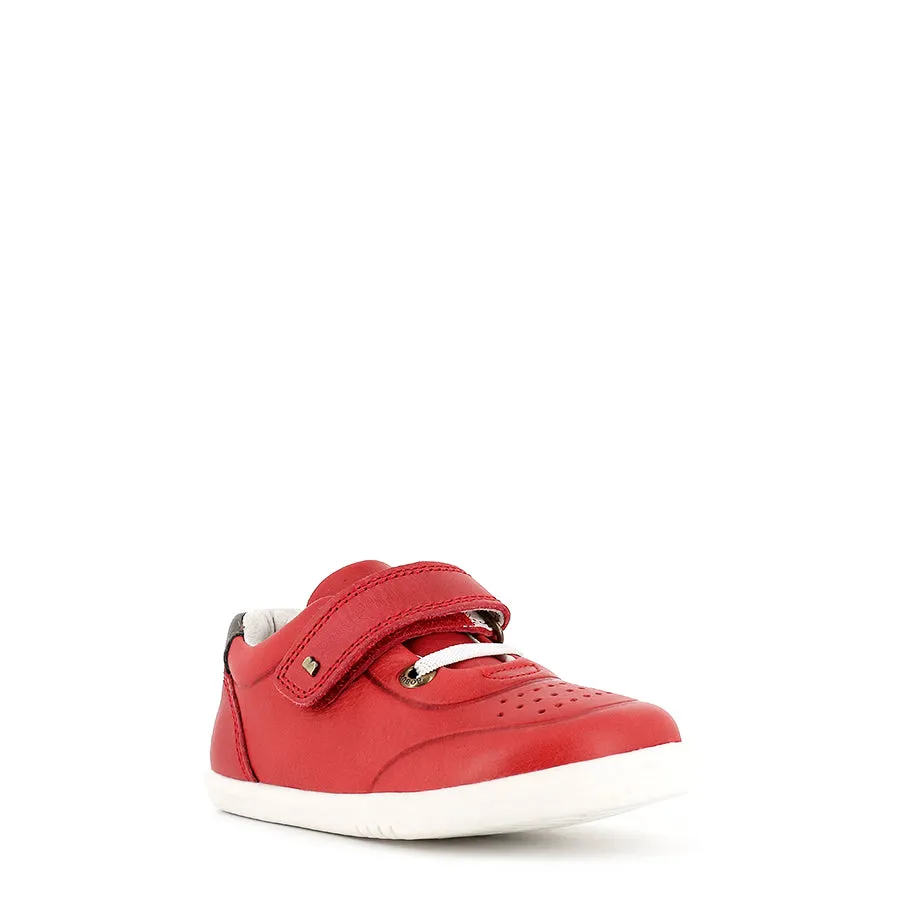RYDER I-WALK - RED/CHARCOAL LEATHER
