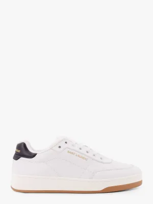 Saint Laurent Sl/61 Leather Sneakers With Logo Print