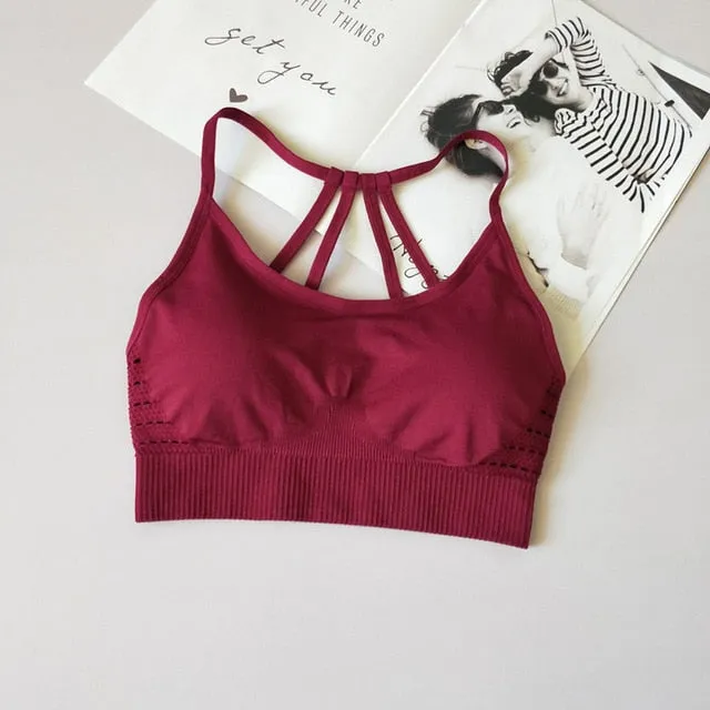 Seamless Sports Bra