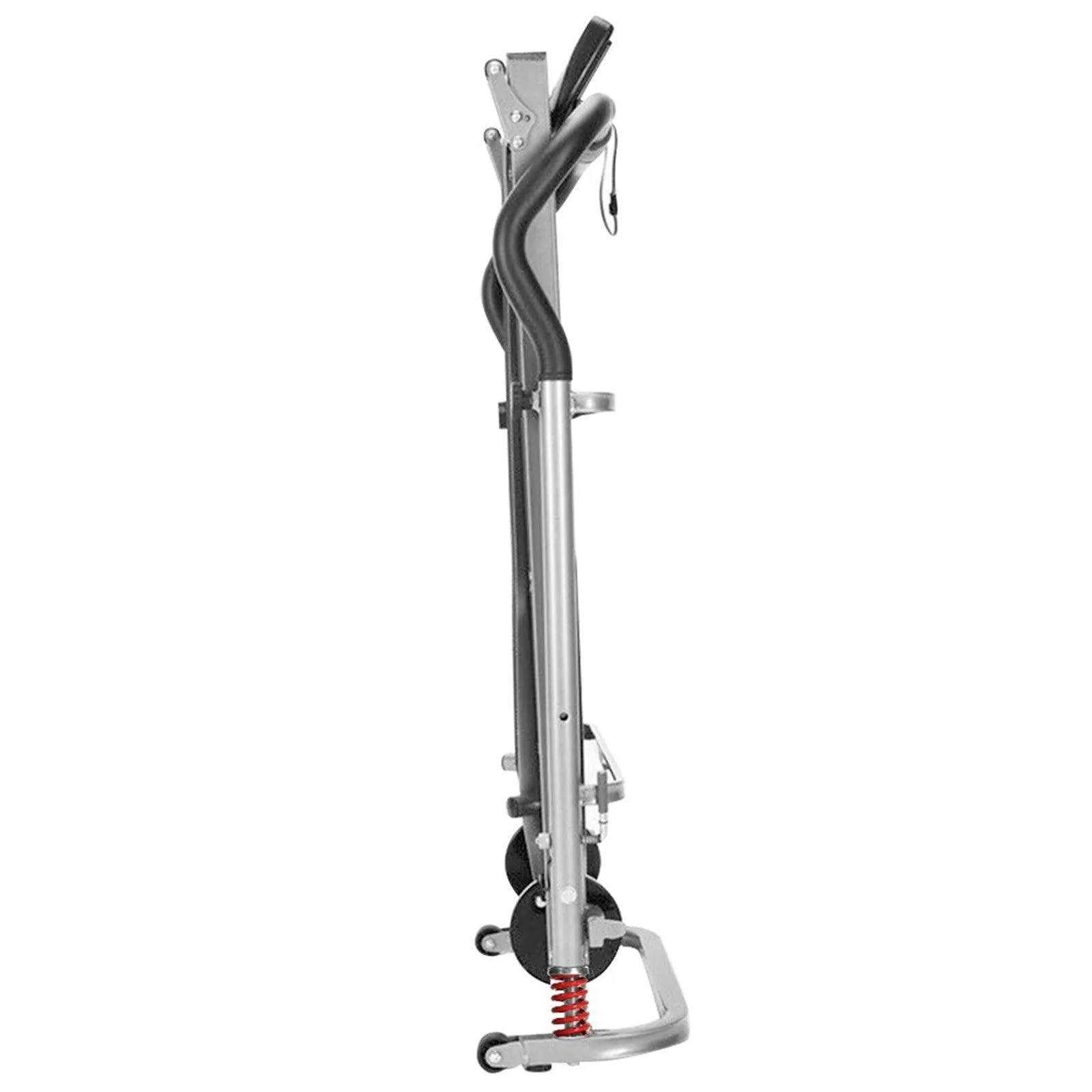Shock-absorbing Folding Manual Treadmill Work Machine Fitness Exercise Home