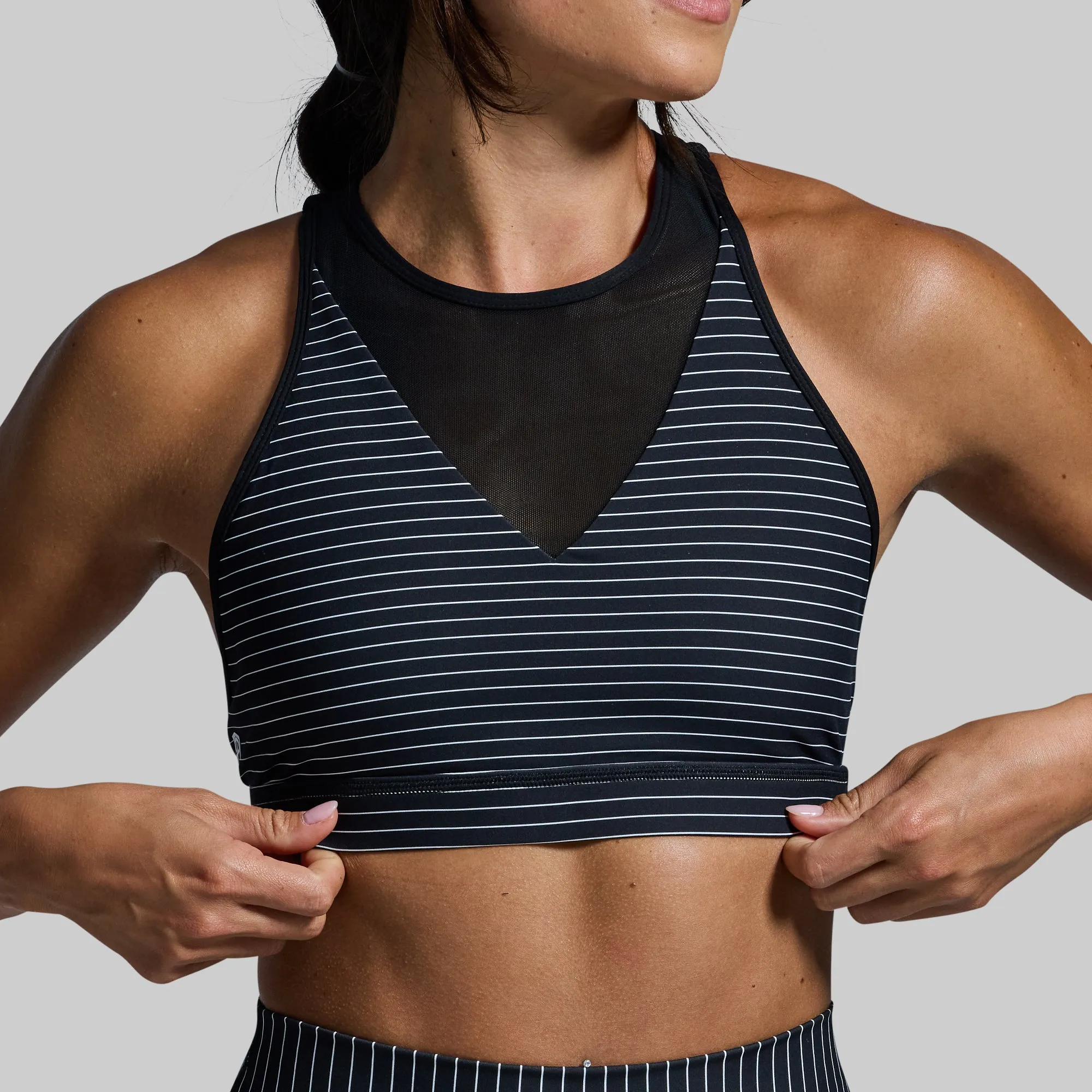 Shoots Sports Bra (Tuxedo)