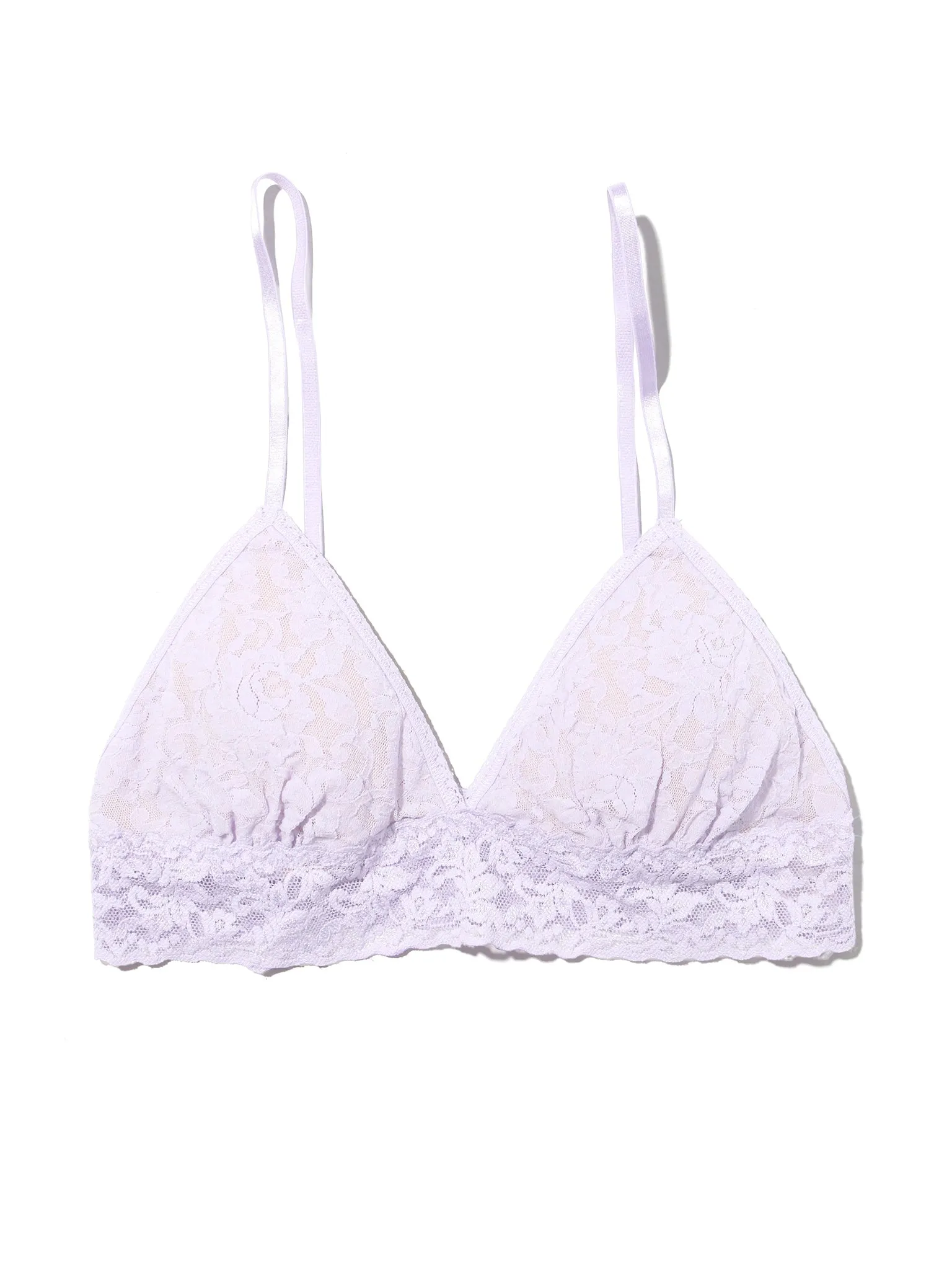Signature Lace® Padded Triangle Bralette Lovely Lilac