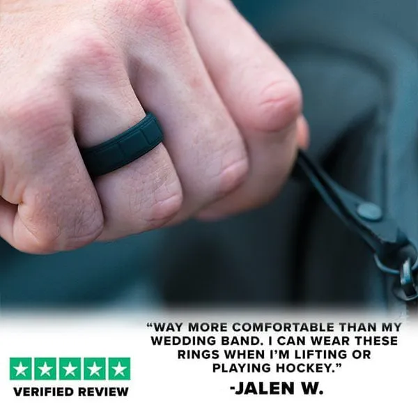 Silicone Ring | Gear | Black