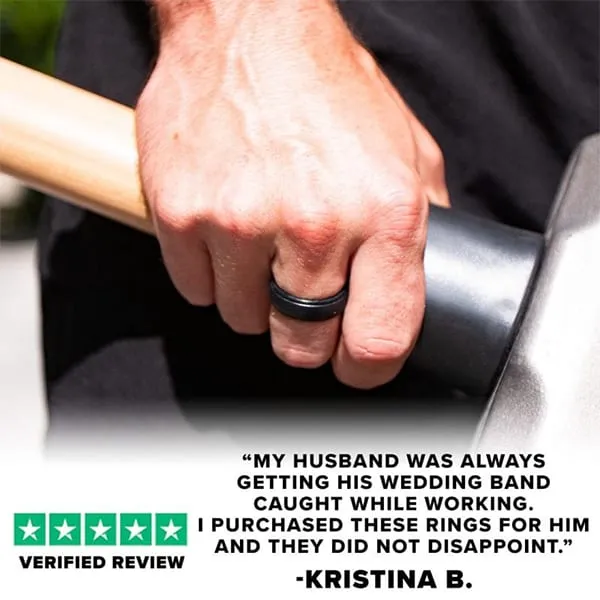 Silicone Ring | Gear | Black