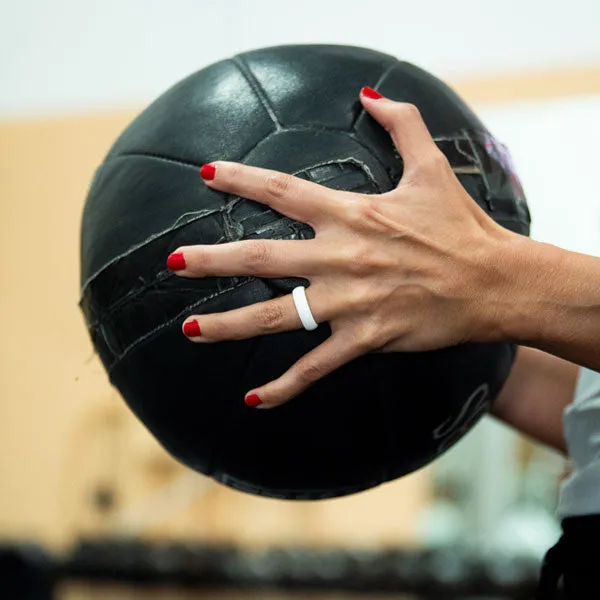 Silicone Ring | Pearl | White