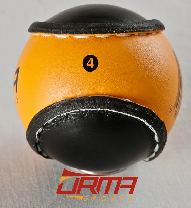Size 4 Sliotar - Black and Amber