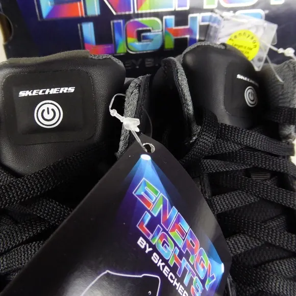 Skechers Energy Lights S Light Up Leather Sneakers