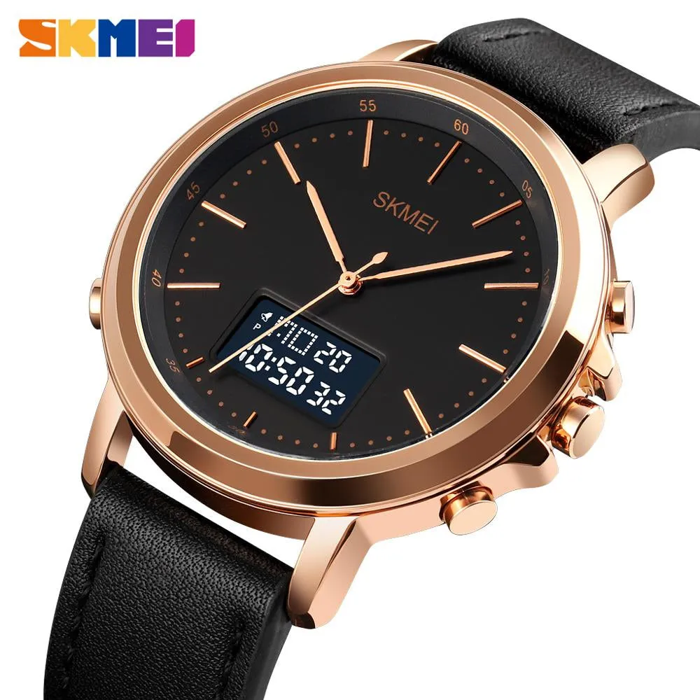 SKMEI Dual Time Digital LED Stylish Watch | SKMEI 62