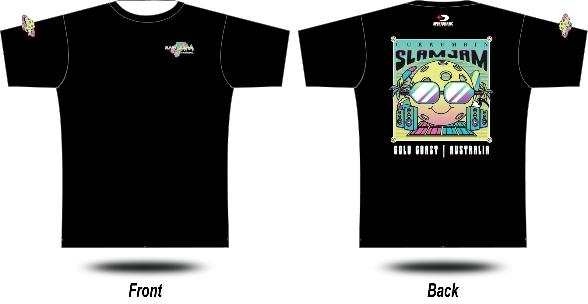 SLAM JAM - Tee (Black)