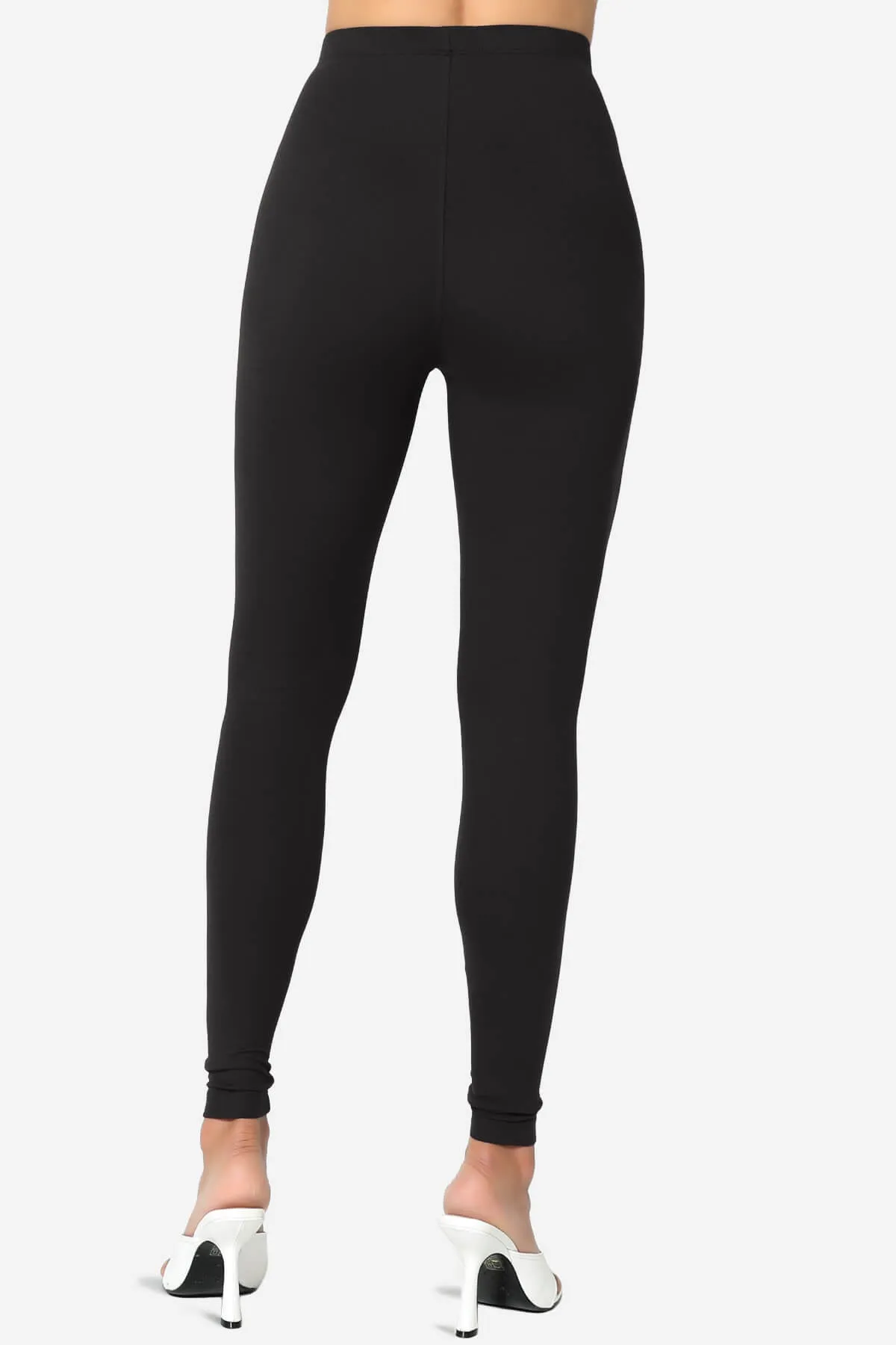 Slimmer Buttery Soft Microfiber Ankle Leggings