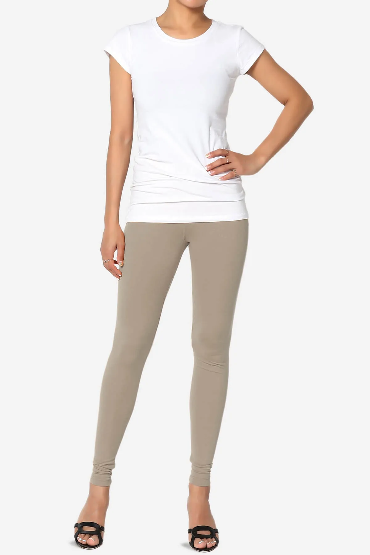Slimmer Buttery Soft Microfiber Ankle Leggings